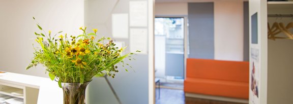 Empfangsbereich Steubenstr.